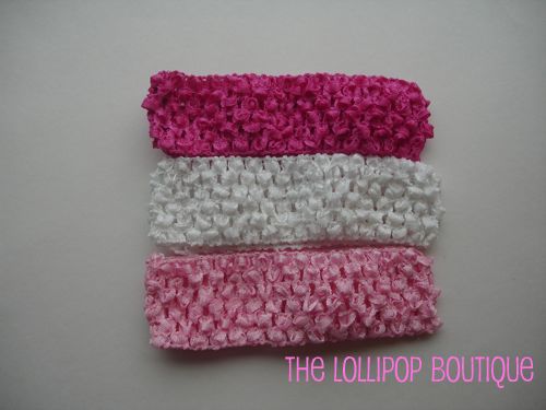 1.5  Crochet Headbands-crocheted headbands, crochet, headbands,infant, toddler 