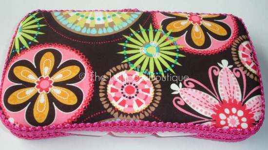 Carnival Bloom Fabric Wipe Case-fabric wipe case, wipe case, wipes, boutique wipe case, fabric