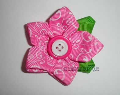5 Petal Ribbon Flowers
