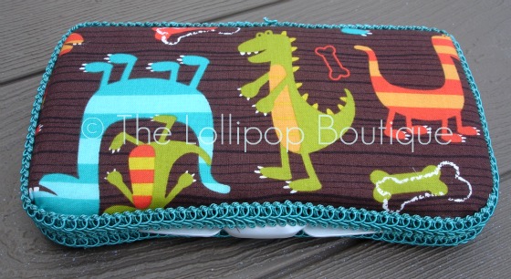 Dino Dudes Fabric Wipe Case-fabric wipe case, wipe case, boutique wipe case, wipes, case, diaper bag