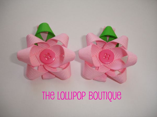 Flower Clippies-Flowers, Clips, hair clips, girls, children, daisies