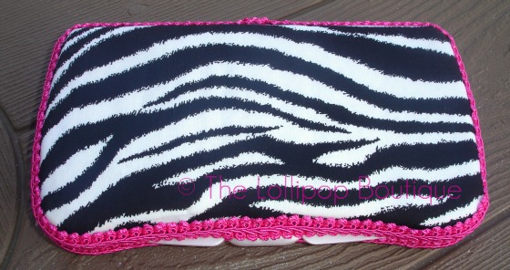 Boutique Zebra Wipe Case-fabric wipe case, wipe case, wipe, case, boutique fabric wipe case, baby case, baby wipe case